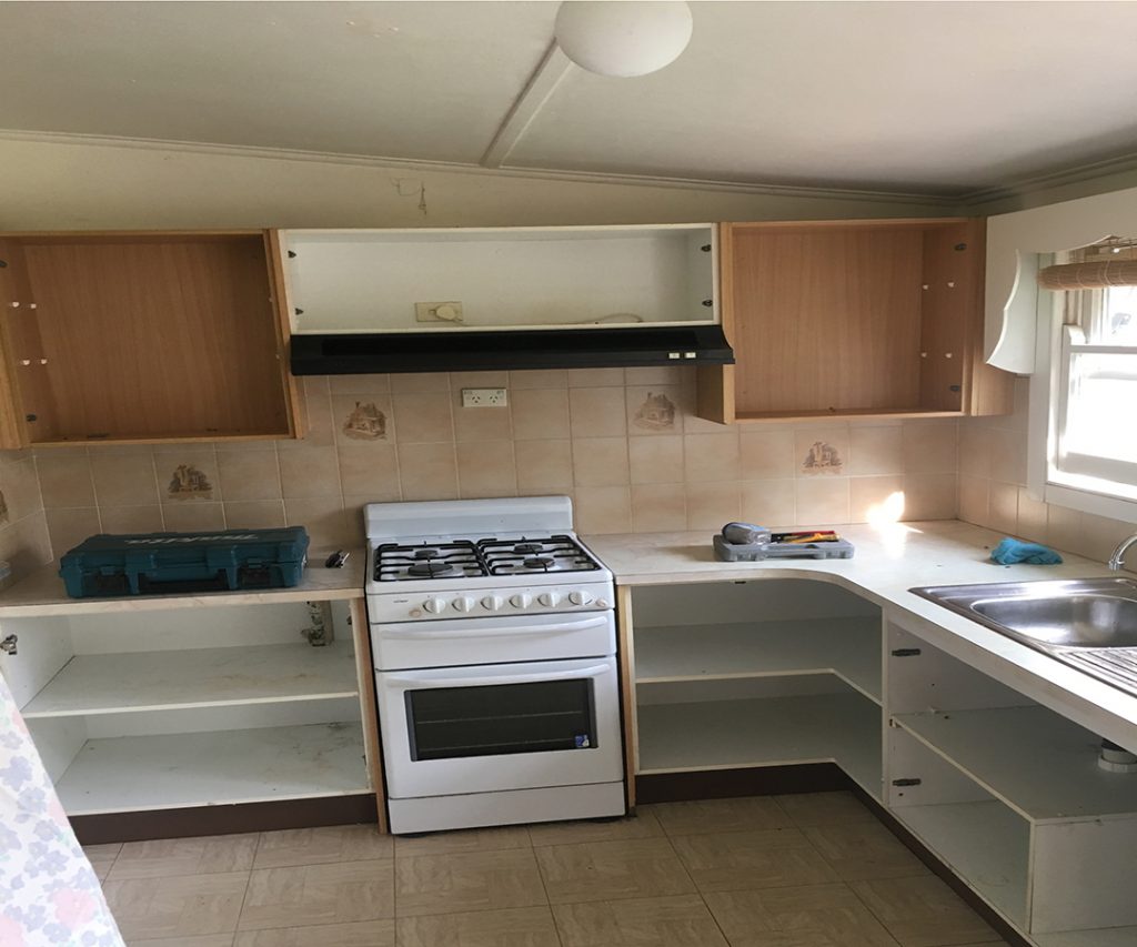 Renovation of kitchen with Wood Australia